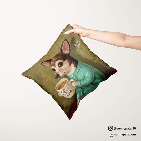 Custom Pet Portraits - Pillow