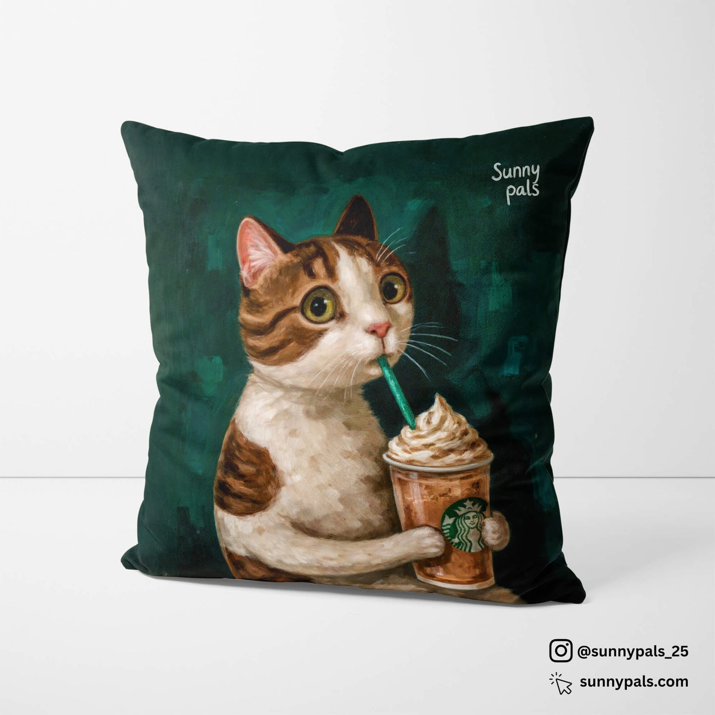 Custom Pet Portraits - Pillow