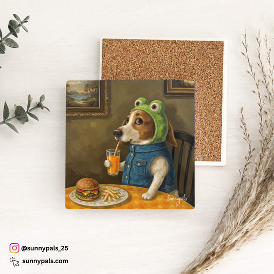 Custom Pet Portraits - Coaster - 6 Pieces Set