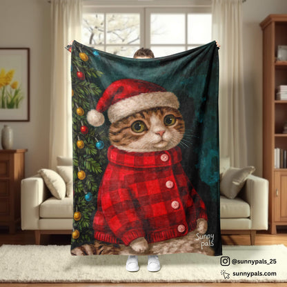 Custom Pet Portrait - Blanket