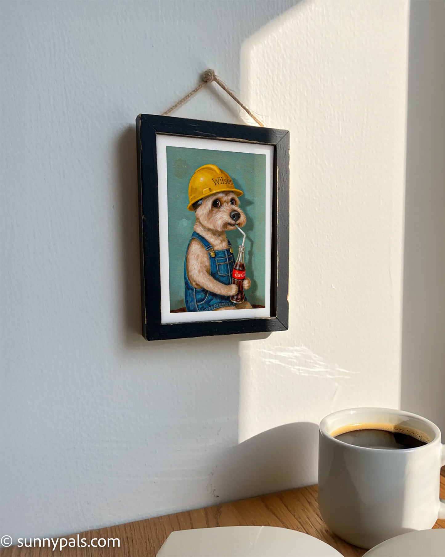 Custom Pet Portrait - Poster/Canvas/Oil Painting - Framed/Rolled