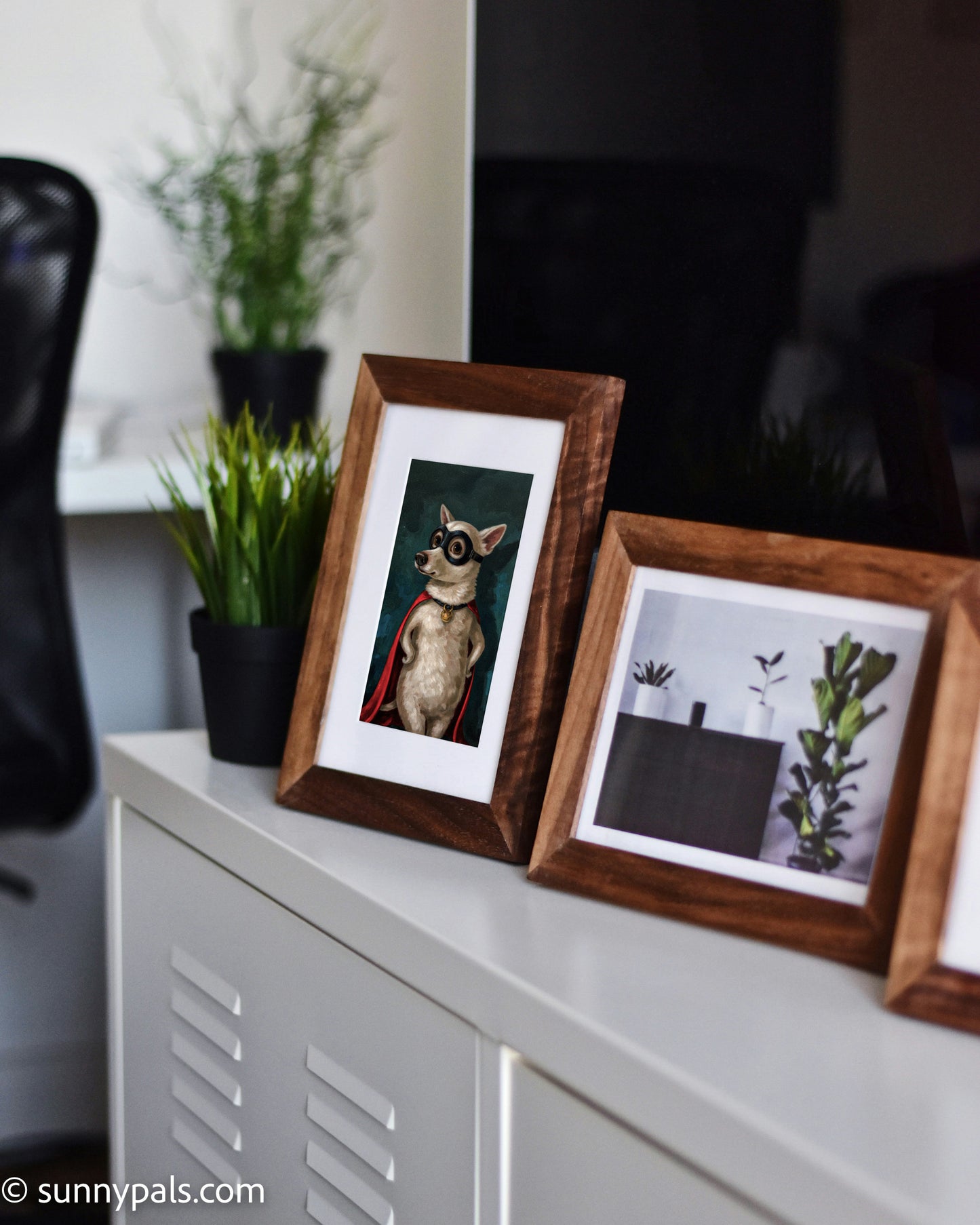 Custom Pet Portrait - Poster/Canvas/Oil Painting - Framed/Rolled